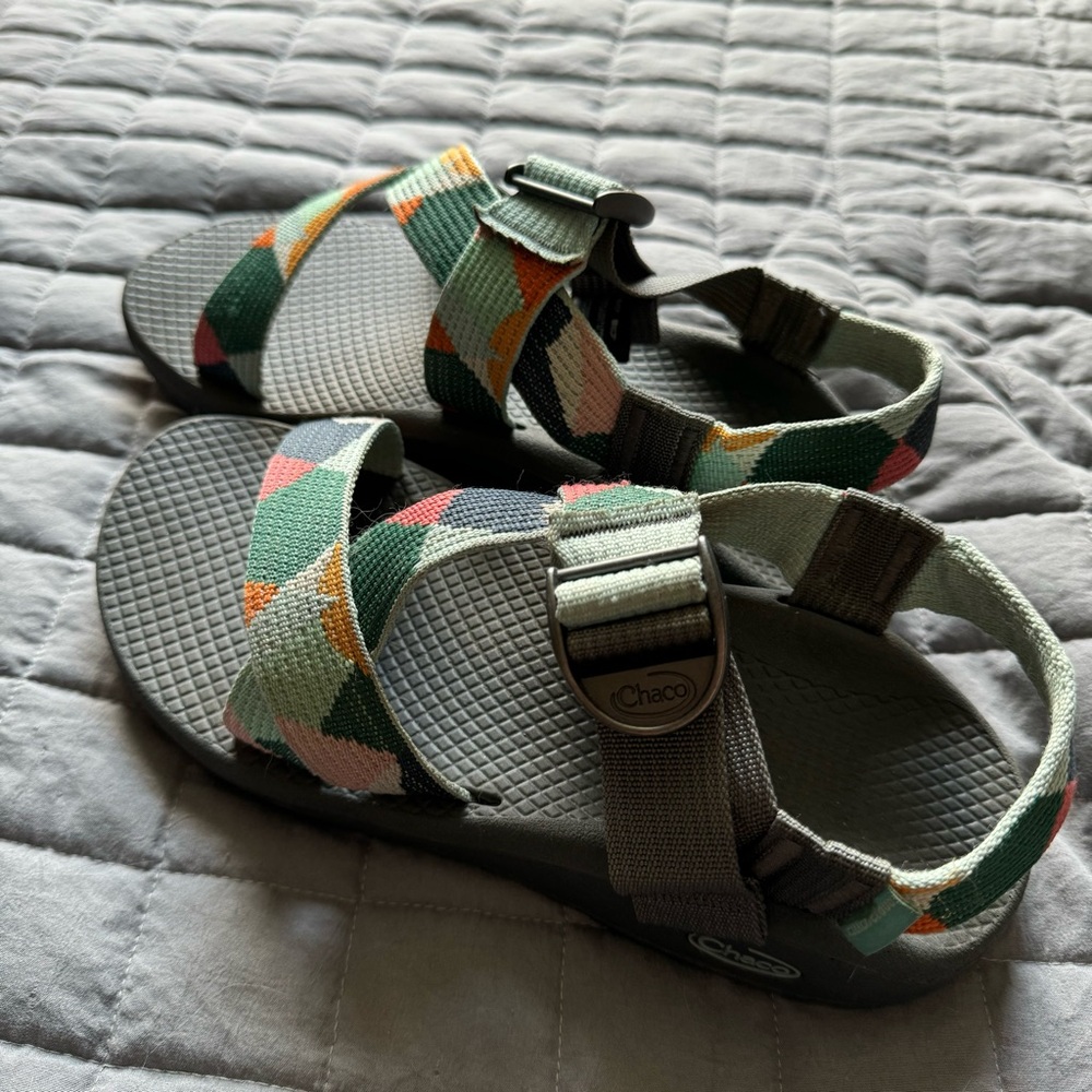 WOMEN'S MEGA Z/CLOUD WIDE-STRAP CUSHIONED SANDAL SIZE 8